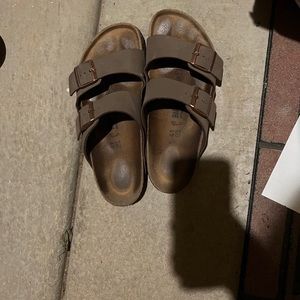 Lightly used Birkenstocks in size 10